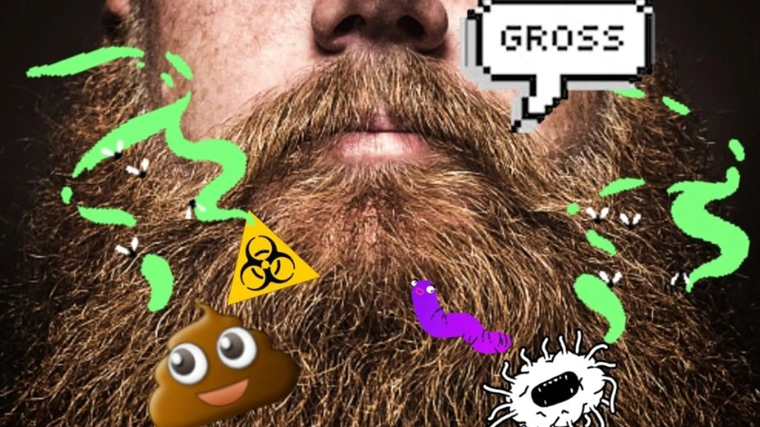 Dirty beard