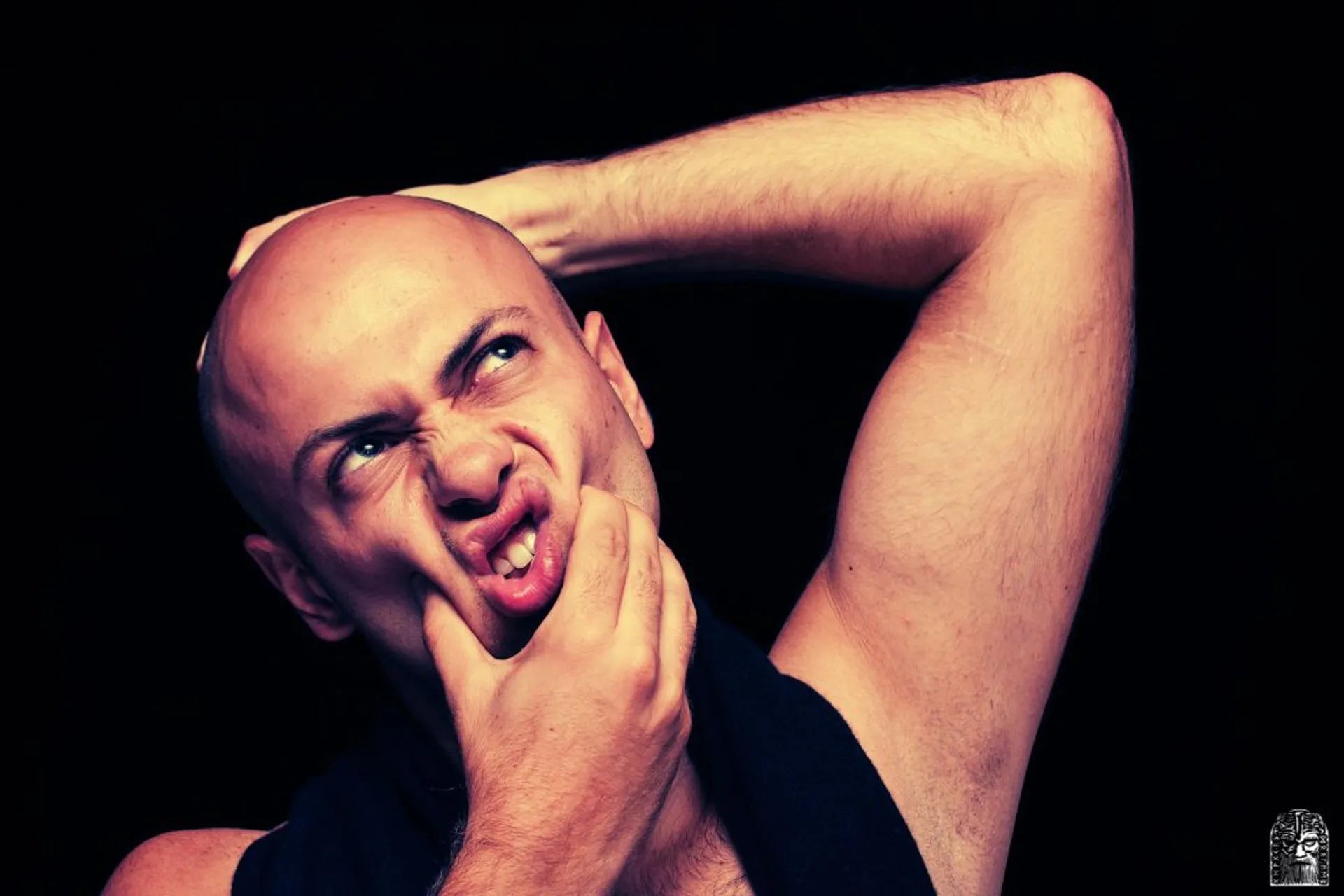 bald man