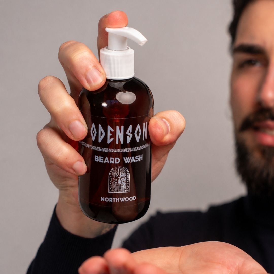 Beard Care Kit for Men – Beard Oil, Wash & Shaper Bundle | Odenson