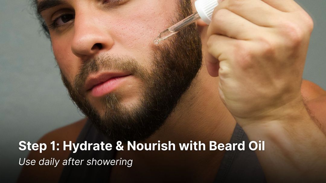 How to apply beard oil