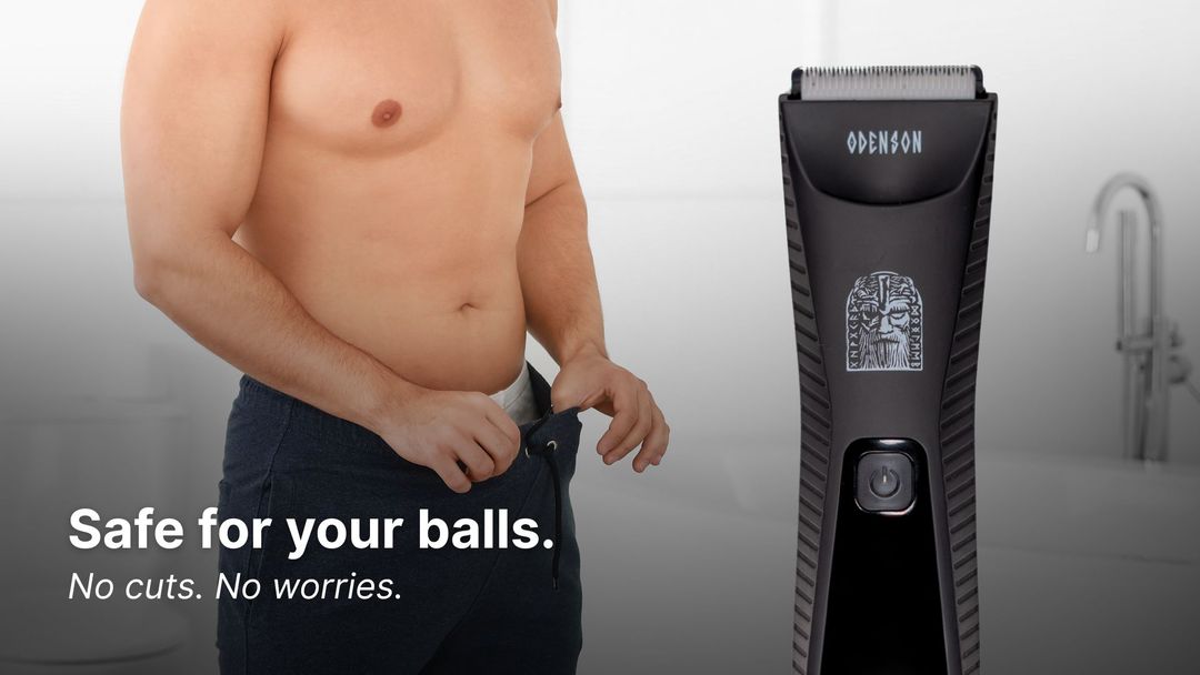 Safe shaving for intimate areas with Odenson Stone Shaver